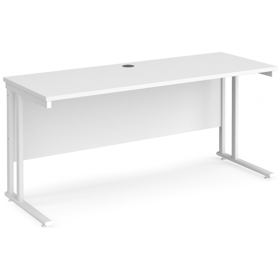 Maestro 600mm Deep Straight Office Desk